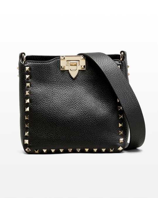 Valentino vitello rockstud mini crossbody top