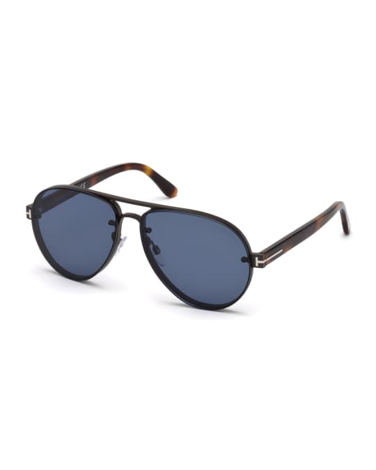 Tom ford alexei clearance metal aviator sunglasses