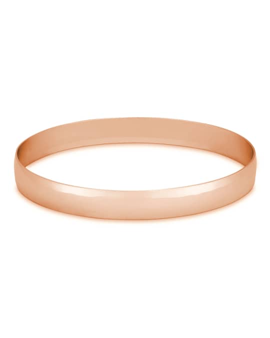 Lana 14k Gold Alias Wide Curve Bangle Bracelet | Neiman Marcus