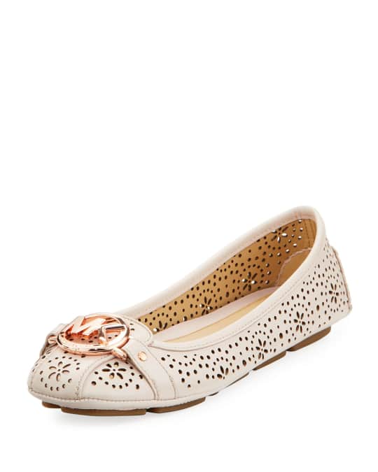 Fulton floral best sale perforated leather moccasin