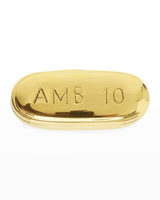 Brass  Pill Box