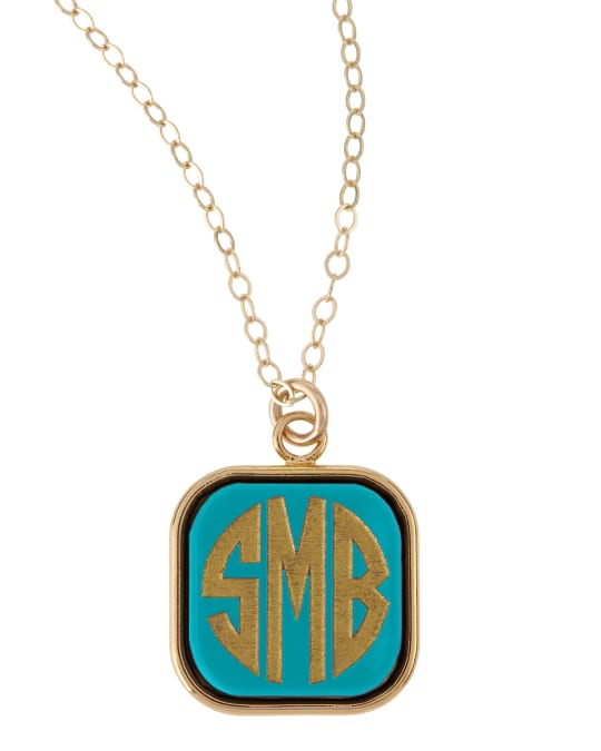 Moon and lola monogram necklace on sale