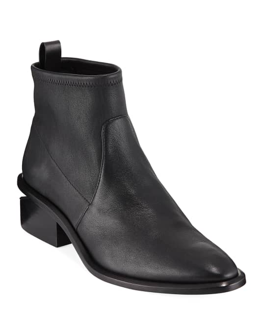 Alexander wang kori stretch leather new arrivals booties