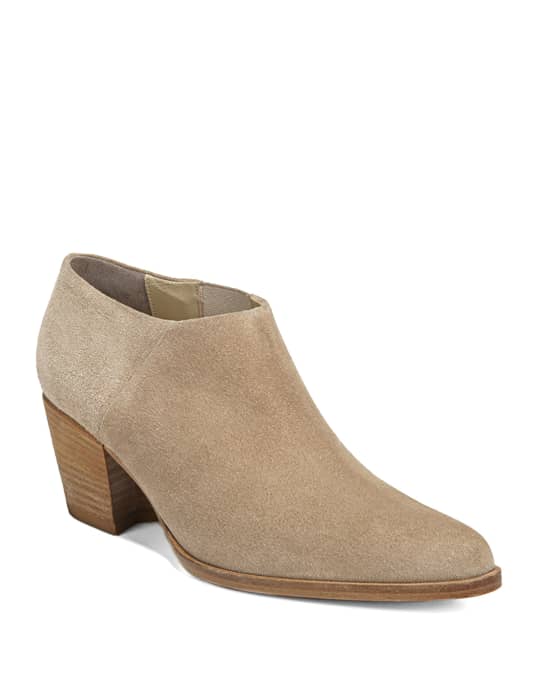 Vince Hamilton 60mm Suede Booties | Neiman Marcus