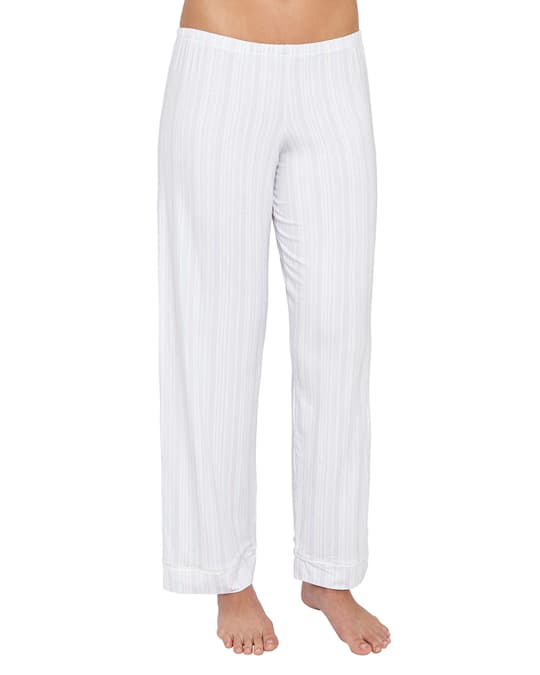 Eberjey Painted Striped Pajama Pants | Neiman Marcus