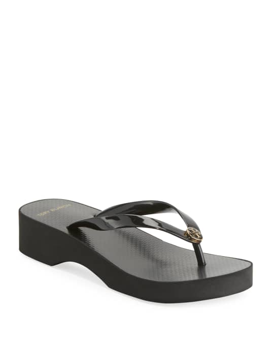 Tory Burch Wedge Heel Flip Flop Sandals Neiman Marcus