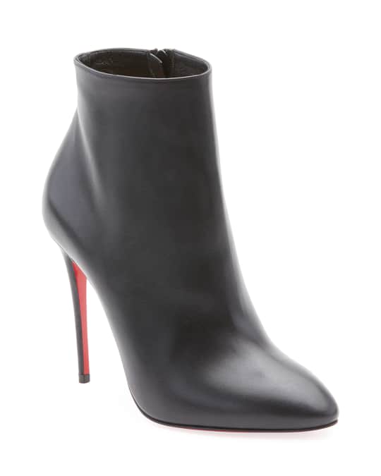 Eloise Leather Red Sole Booties