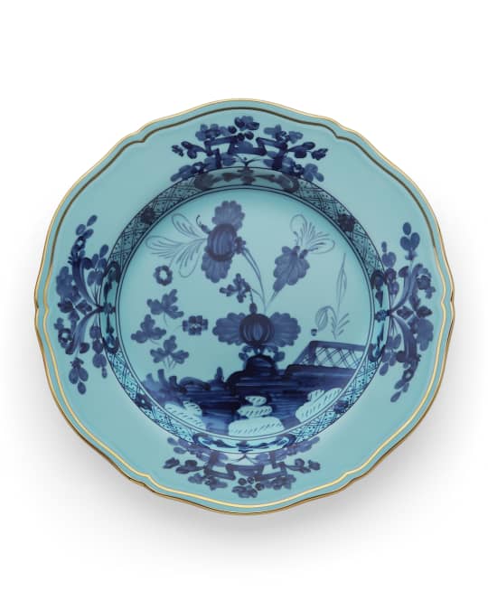 GINORI 1735 Oriente Italiano Dinner Plate, Iris | Neiman Marcus