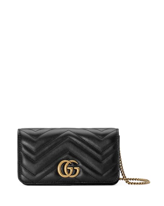 Gucci GG Marmont 2.0 Wallet On Chain | Neiman Marcus