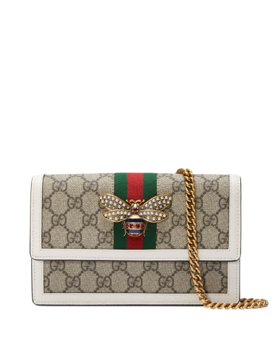 Gucci queen margaret gg supreme wallet on chain
