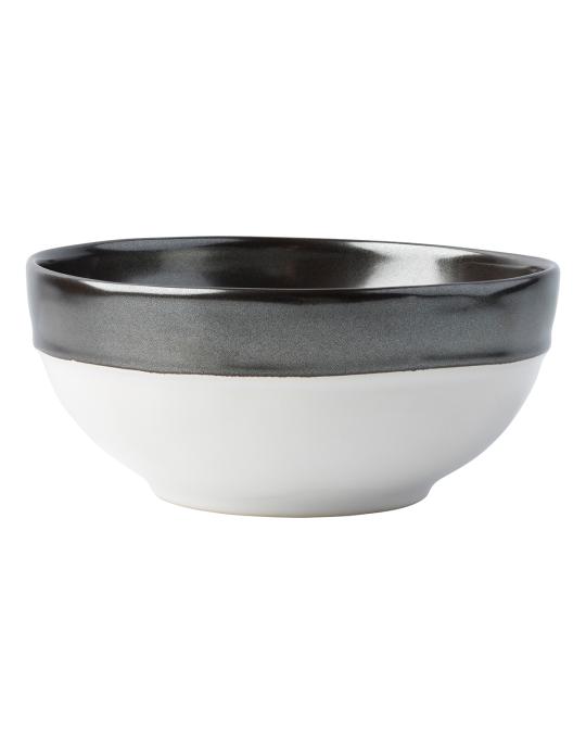 Juliska Emerson Cereal/Ice Cream Bowl - White/Pewter | Neiman Marcus