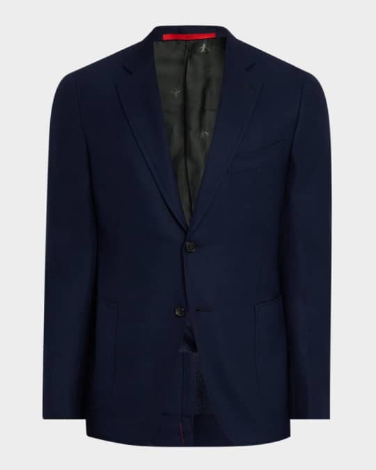 Isaia Men's Cortina Wool Blazer | Neiman Marcus
