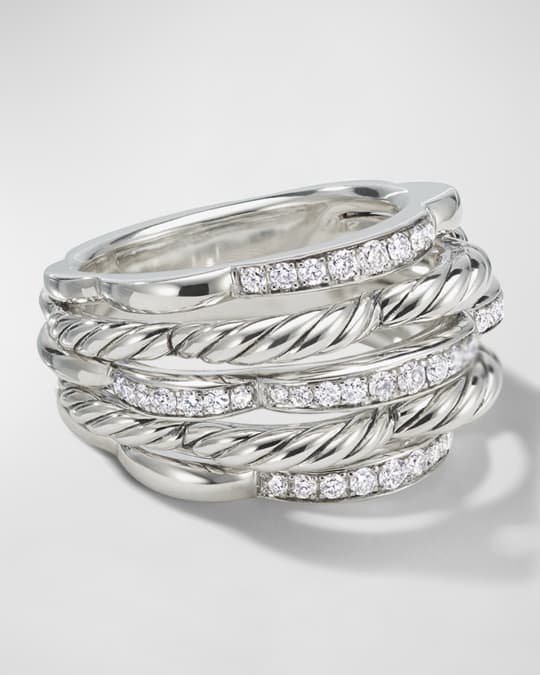 Tides Small Dome Diamond Pave Ring