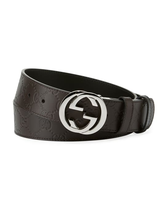 Gucci Men's Reversible GG Belt | Neiman Marcus