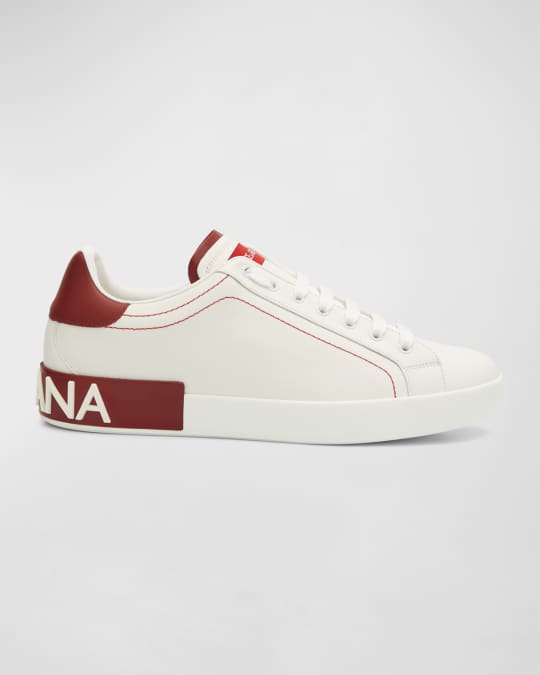 Men s Portofino Two Tone Leather Sneakers