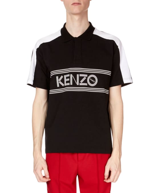 Kenzo Men's Sport Logo Polo Shirt | Neiman Marcus