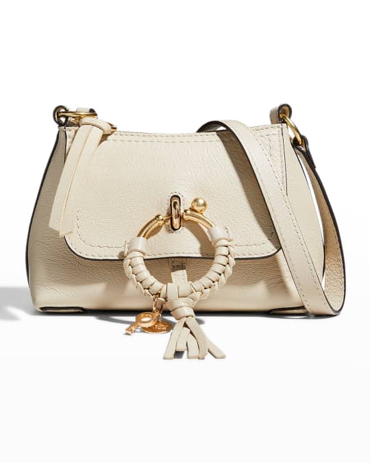 Small joan suede & leather crossbody bag sale