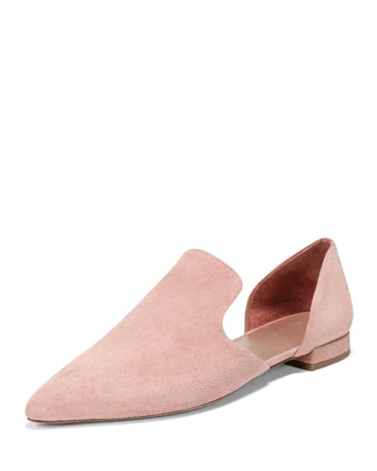 Vince damris leather flats sales