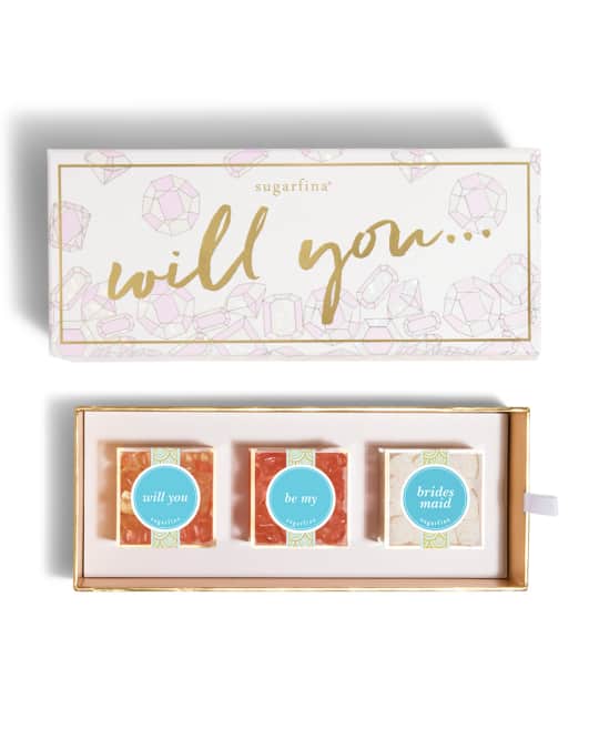 Will You Be My Bridesmaid 3-Piece Bento Box