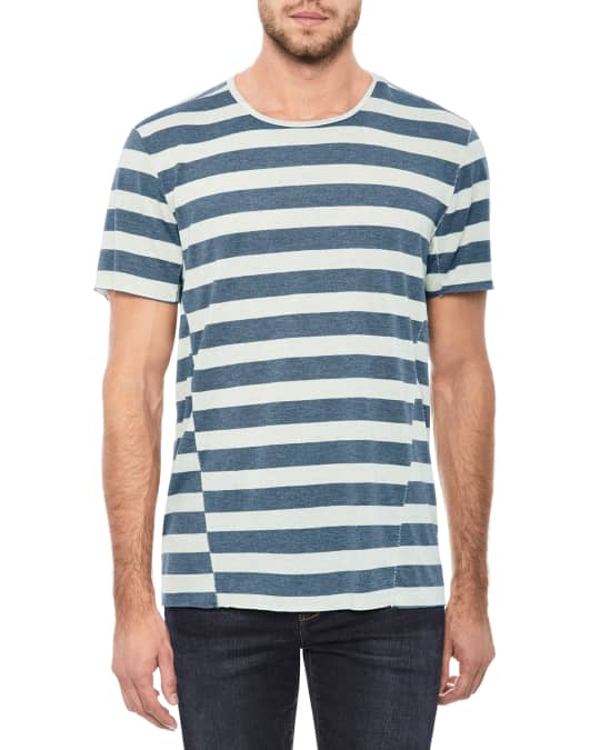 Joe's Jeans Men's Engineered Stripe T-Shirt | Neiman Marcus