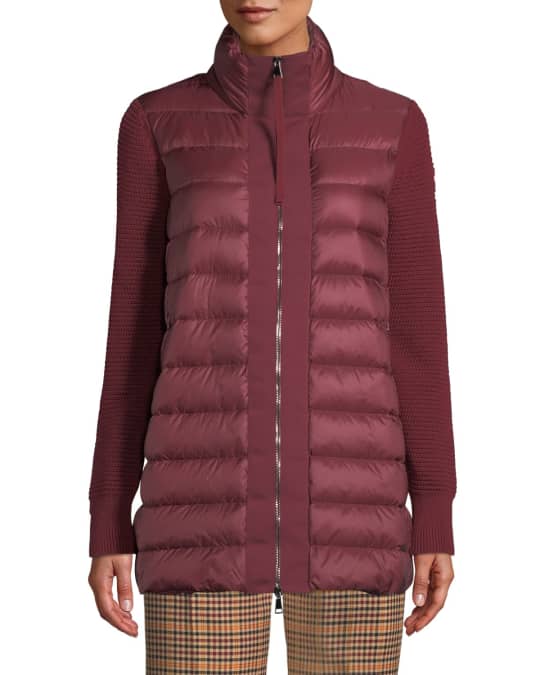 Maglione Quilted Long Tricot Cardigan Jacket