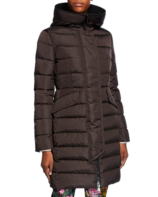 Moncler grive hooded down clearance coat
