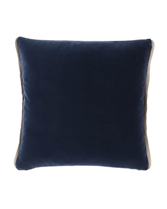 Designers Guild Varese Prussian Pillow Neiman Marcus