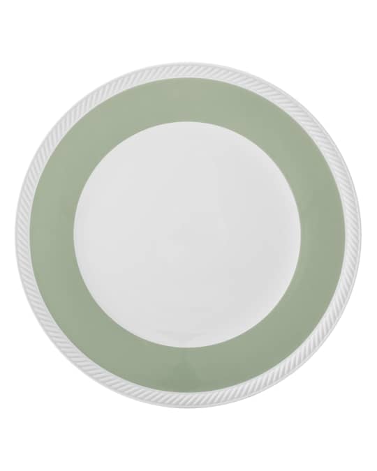 Twist Dinner Plate, Sage