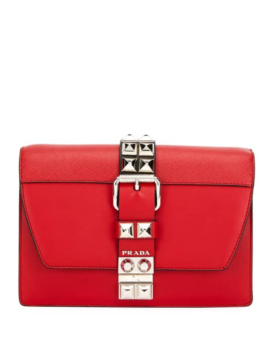 Small prada new arrivals elektra crossbody bag