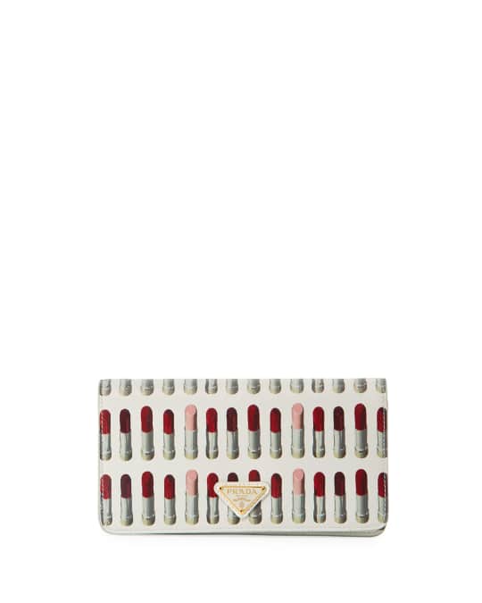 Prada lipstick wallet top