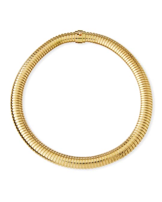 Alberto Milani Via Bagutta 18K Gold Simple Medium Necklace | Neiman Marcus
