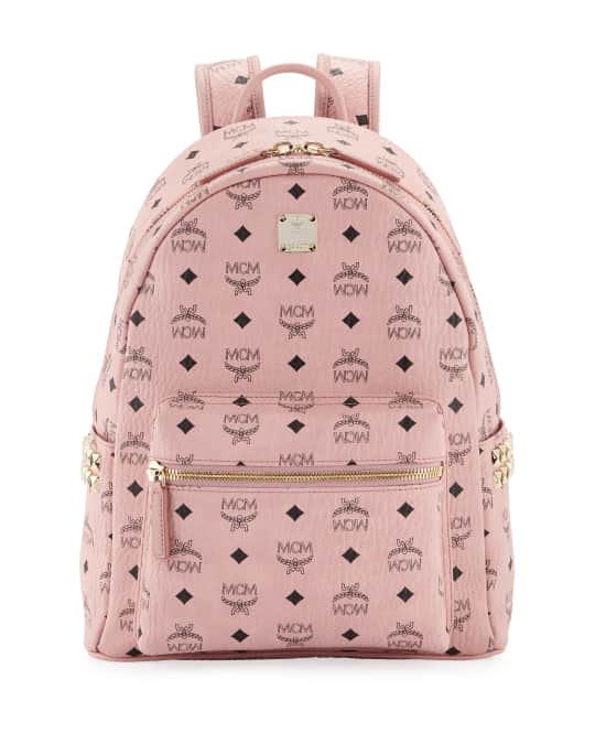 MCM Stark Small Side Studded Backpack | Neiman Marcus
