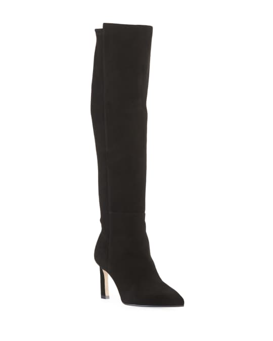 Stuart weitzman demi shop 75mm leather knee boots