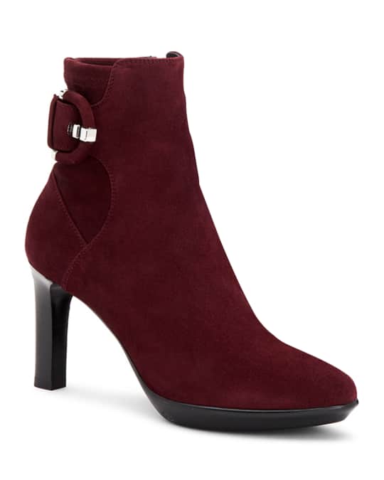 Rachele High Heel Suede Booties