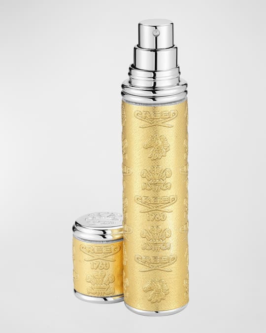 Pocket Atomizer, Gold with Silver Trim