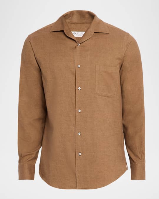 Loro Piana Andre Button-Down Shirt | Neiman Marcus