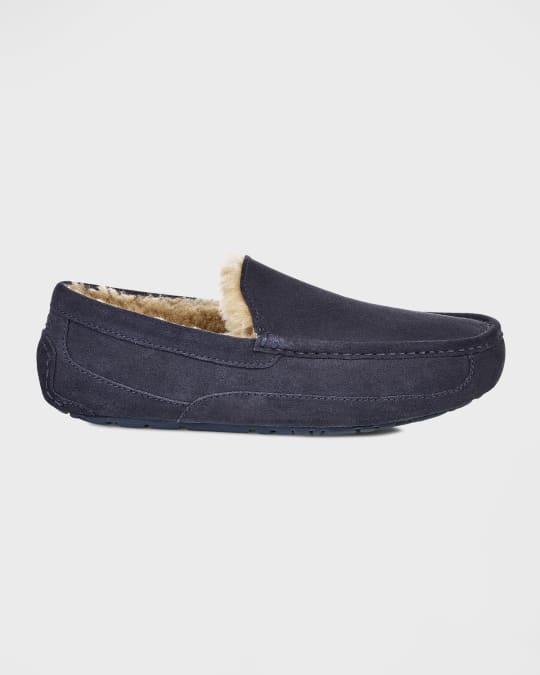 UGG Men's Ascot Suede Slippers | Neiman Marcus