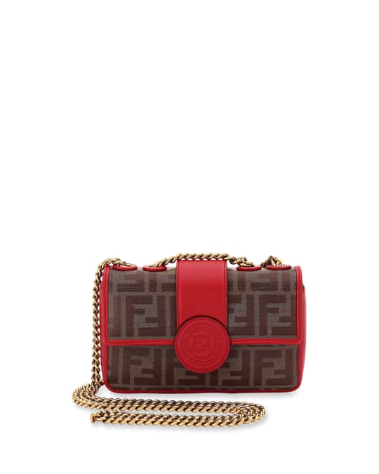1974 Mini Double F Canvas Crossbody Bag
