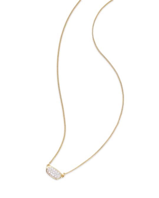 Kendra scott online lisa diamond necklace