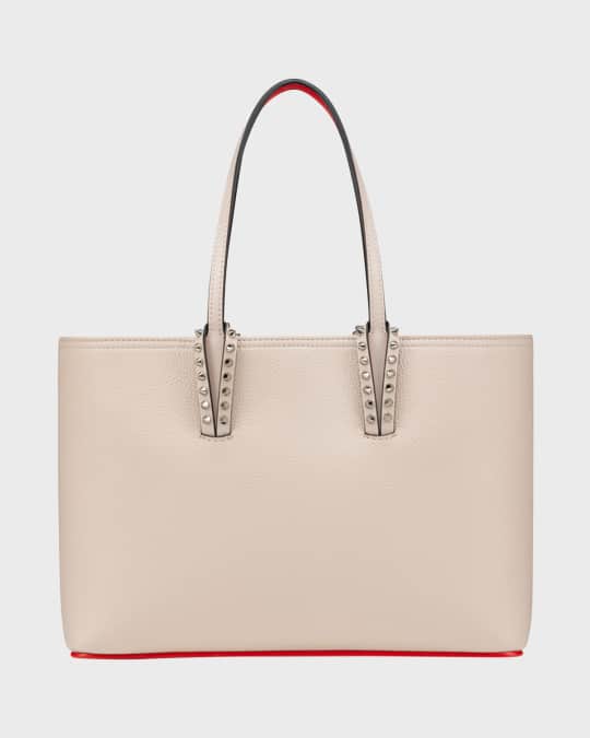 Christian Louboutin Cabata Small Tote in Grained Leather | Neiman
