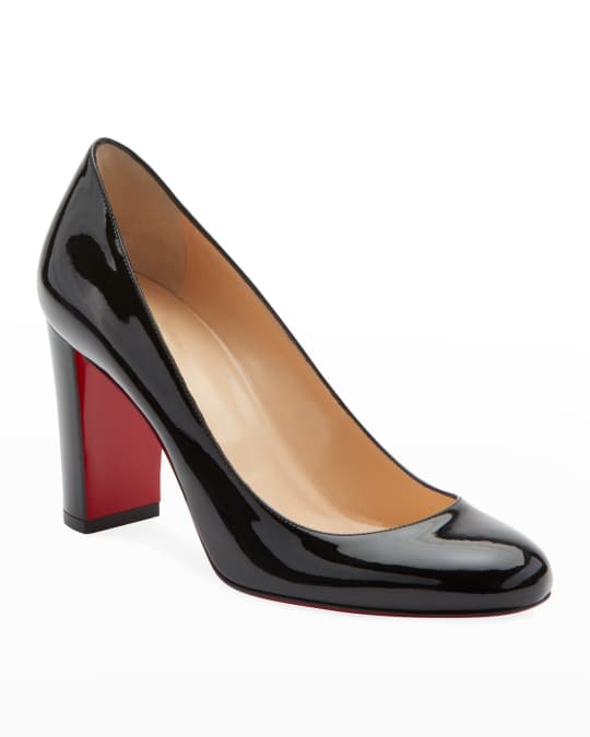 Lady Gena Patent Red Sole Pumps