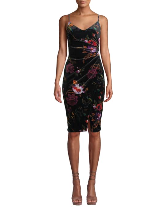 Black halo red deals bowery gown