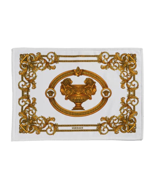 Versace Cotton Bath Rug | Neiman Marcus