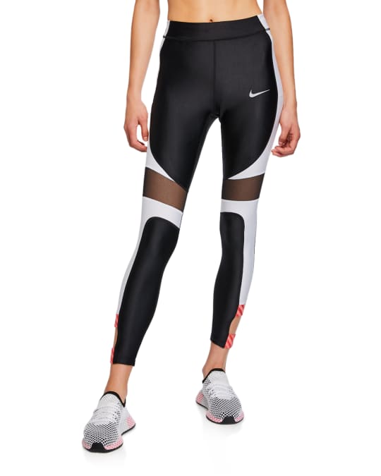 Nike Speed Colorblock 7 8 Performance Tights Neiman Marcus