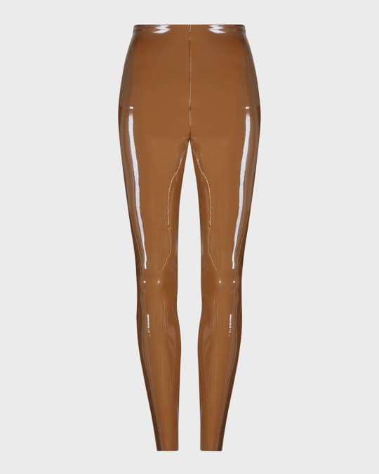 Commando Classic Faux Patent Leather Leggings - Leggings from