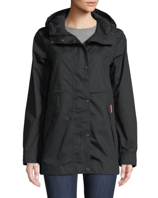 Hunter cotton smock raincoat top