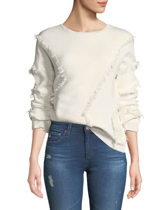 Atm fringe sweater online