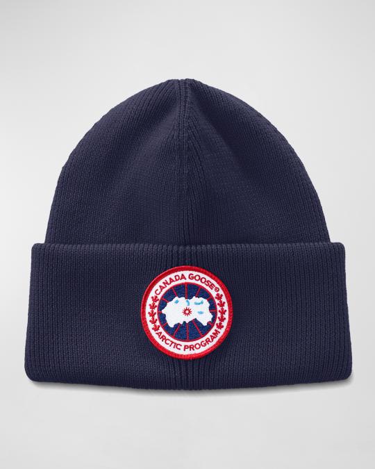 Canada Goose Men's Arctic Disc Toque Knit Beanie Hat | Neiman Marcus