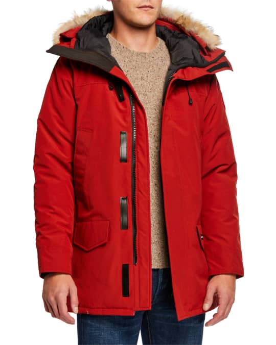 Canada Goose Men's Langford ArcticTech Parka Jacket with Fur Hood