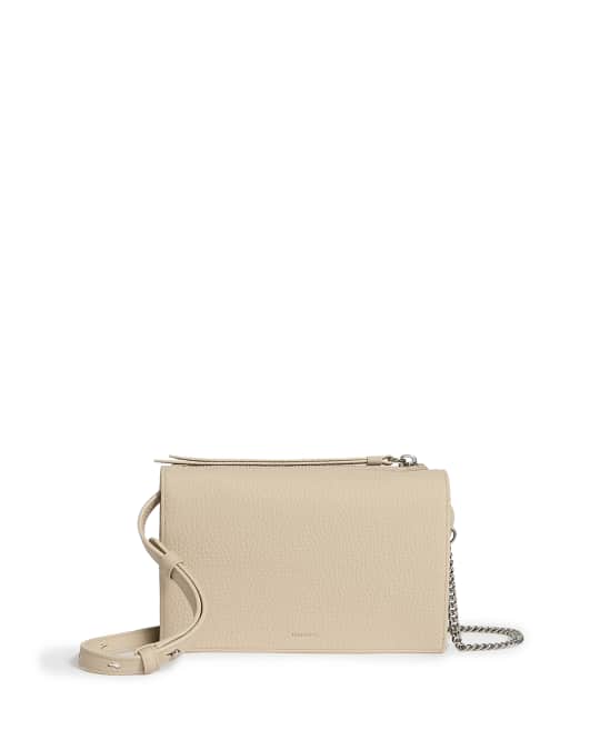 AllSaints Fetch Chain Wallet Crossbody Bag | Neiman Marcus